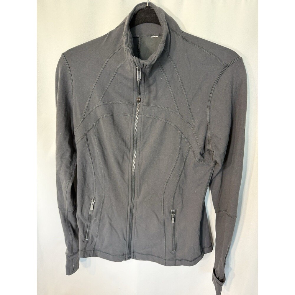 Lululemon Define Cropped Jacket  Grey Size 6